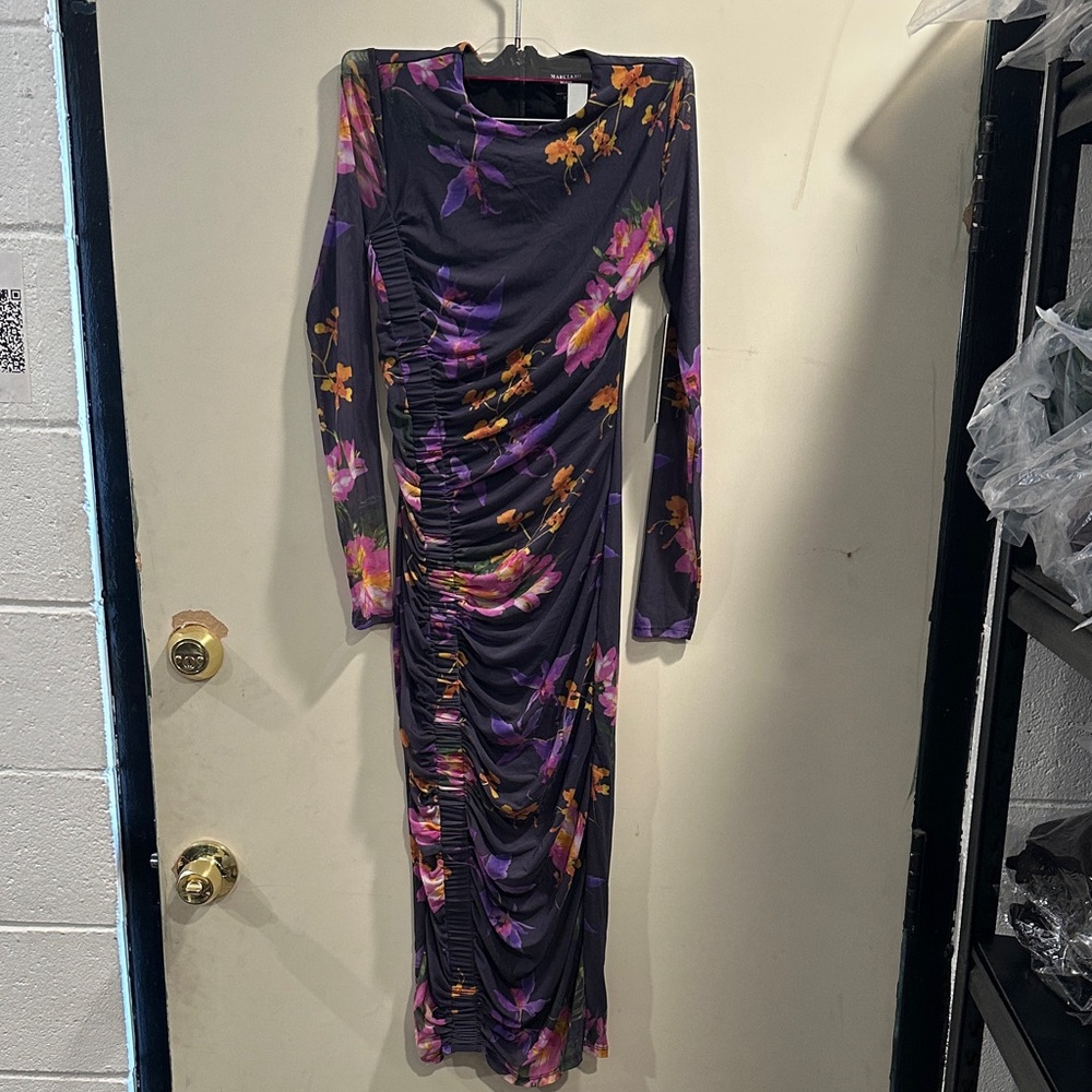 Guess by Marciano Night Flight Maxi Dress – Floral Print – Size XS